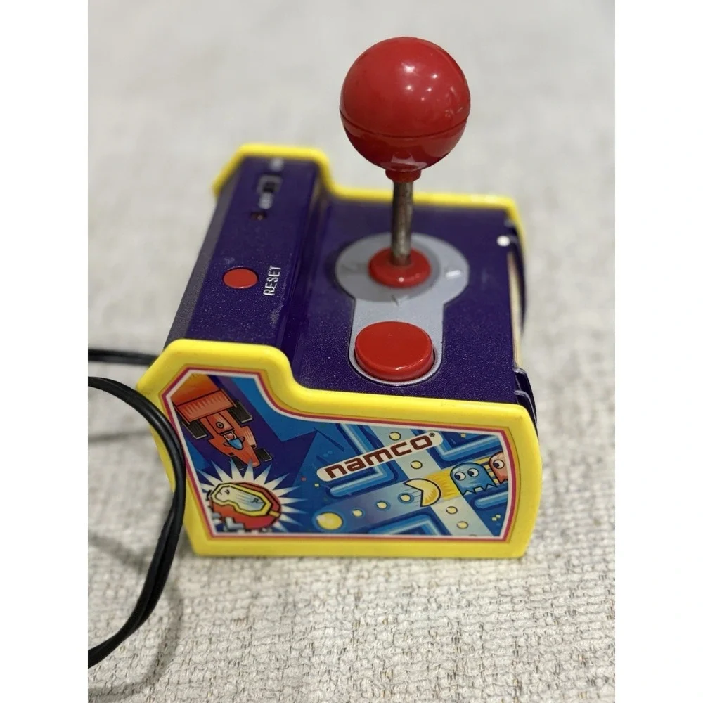 Namco Pac-Man Plug & Play TV Game Joystick Ms‎ Pac-Man Galaga JAKKS Vintage